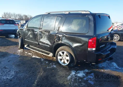 2014 Nissan Armada Platinum/Sl/Sv из США, поврежденный, VIN 5N1BA0NDXEN608163